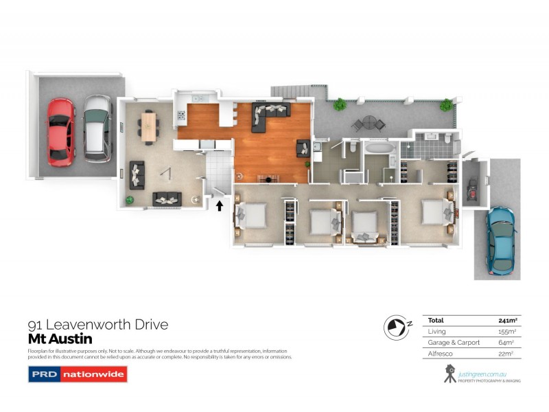 91 Leavenworth Drive, Mount Austin NSW 2650 Floorplan