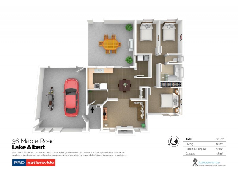 36 Maple Road, Lake Albert NSW 2650 Floorplan