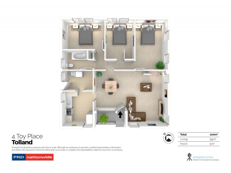 4 Toy Place, Tolland NSW 2650 Floorplan