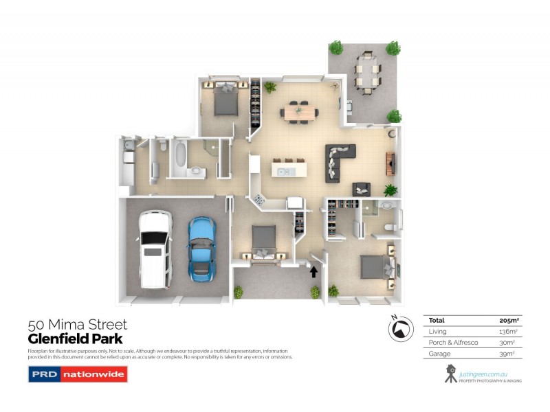 50 Mima Street, Glenfield Park NSW 2650 Floorplan