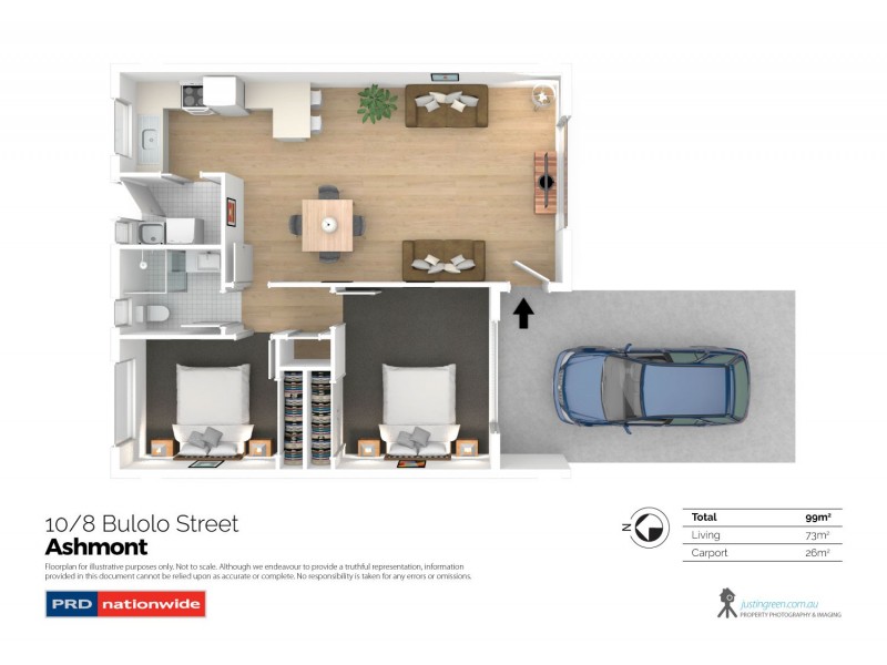 10/8 Bulolo Street, Ashmont NSW 2650 Floorplan