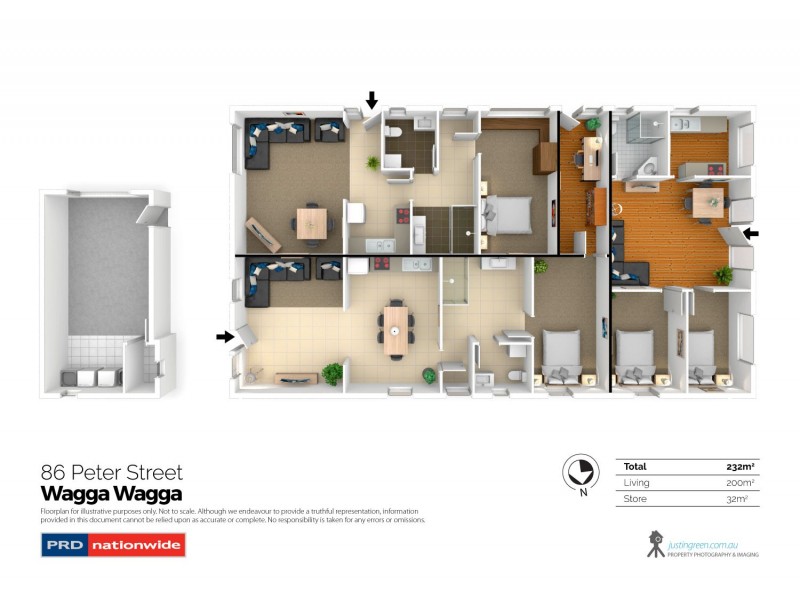 86 Peter Street, Wagga Wagga NSW 2650 Floorplan