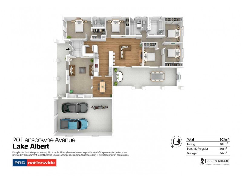 20 Lansdowne Avenue, Lake Albert NSW 2650 Floorplan