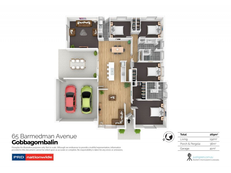 65 Barmedman Avenue, Gobbagombalin NSW 2650 Floorplan