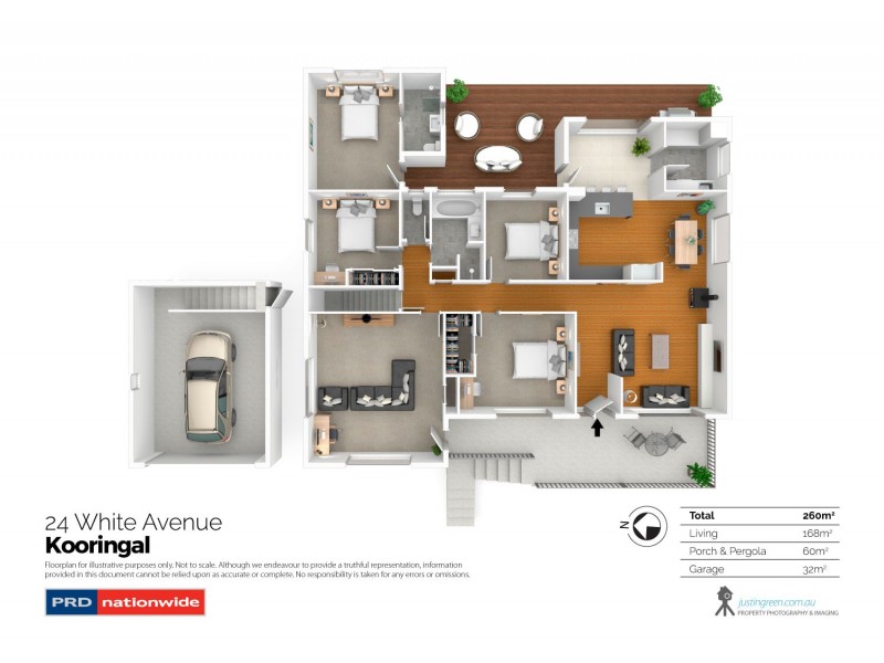 24 White Avenue, Kooringal NSW 2650 Floorplan