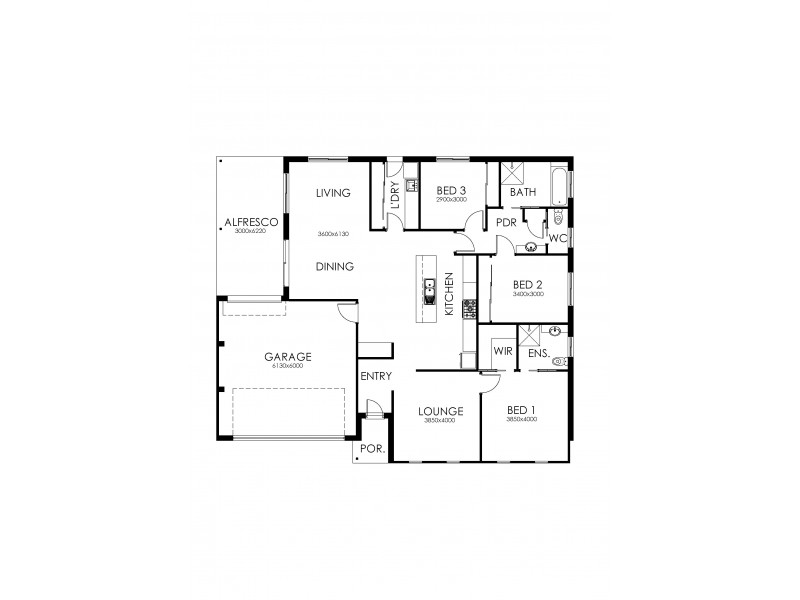 4 Lovell Place, Lloyd NSW 2650 Floorplan