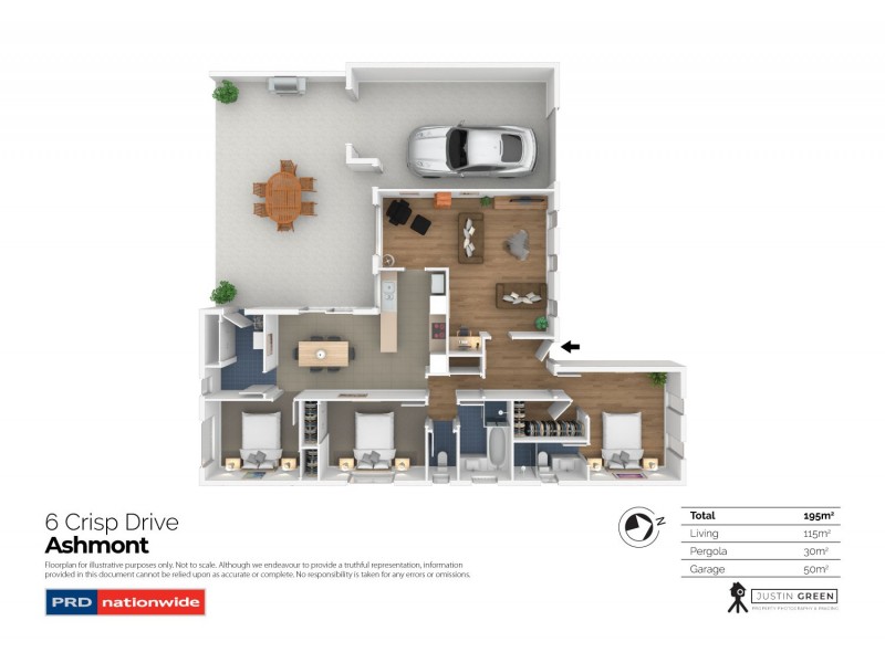 6 Crisp Drive, Flowerdale NSW 2650 Floorplan