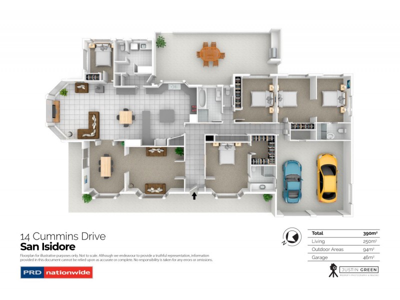 14 Cummins Drive, San Isidore NSW 2650 Floorplan