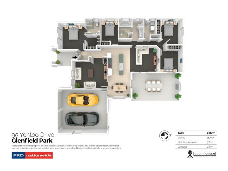 95 Yentoo Drive, Glenfield Park NSW 2650 Floorplan