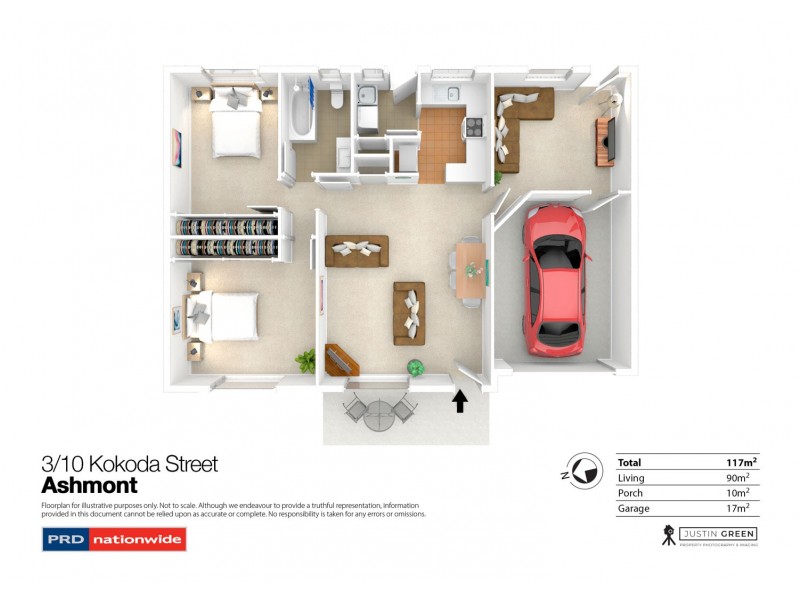 3/10 Kokoda Street, Ashmont NSW 2650 Floorplan