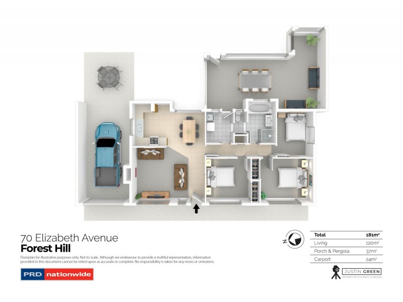 70 Elizabeth Avenue, Forest Hill NSW 2651 Floorplan