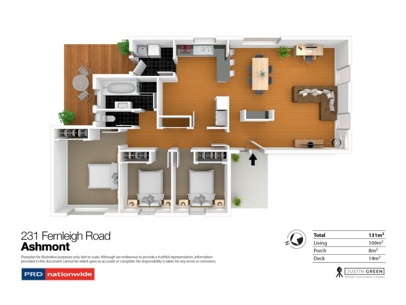 231 Fernleigh Road, Ashmont NSW 2650 Floorplan
