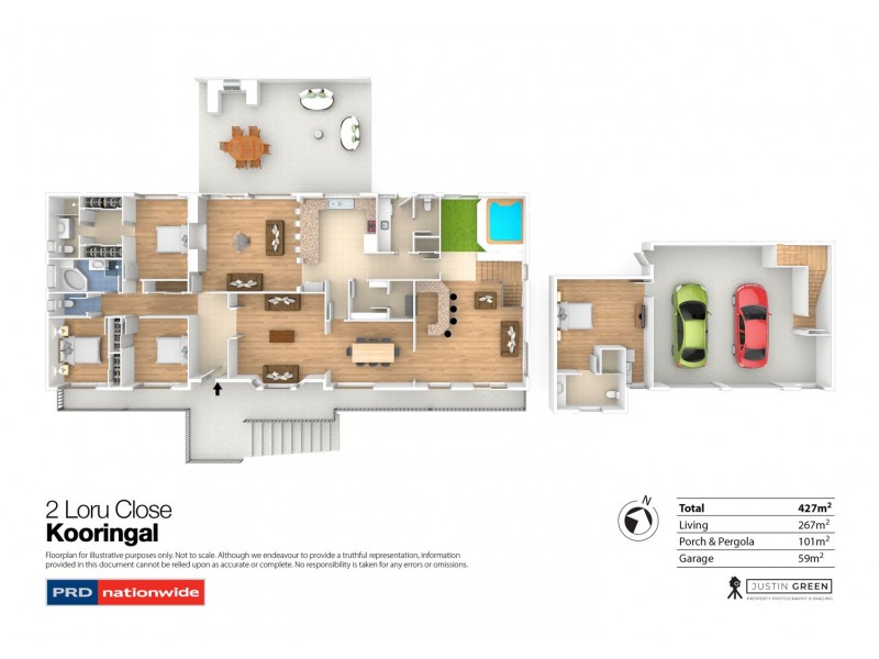 2 Loru Close, Kooringal NSW 2650 Floorplan