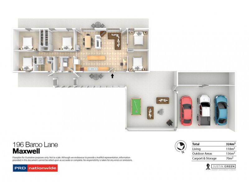 196 Barcoo Lane, Big Springs NSW 2650 Floorplan