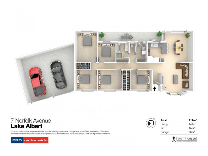 7 Norfolk Avenue, Lake Albert NSW 2650 Floorplan