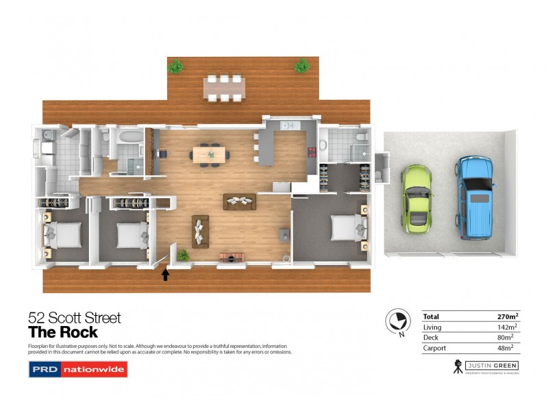 52 Scott Street, The Rock NSW 2655 Floorplan