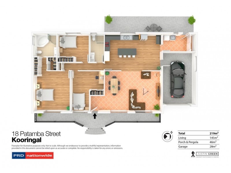 18 Patamba Street, Kooringal NSW 2650 Floorplan