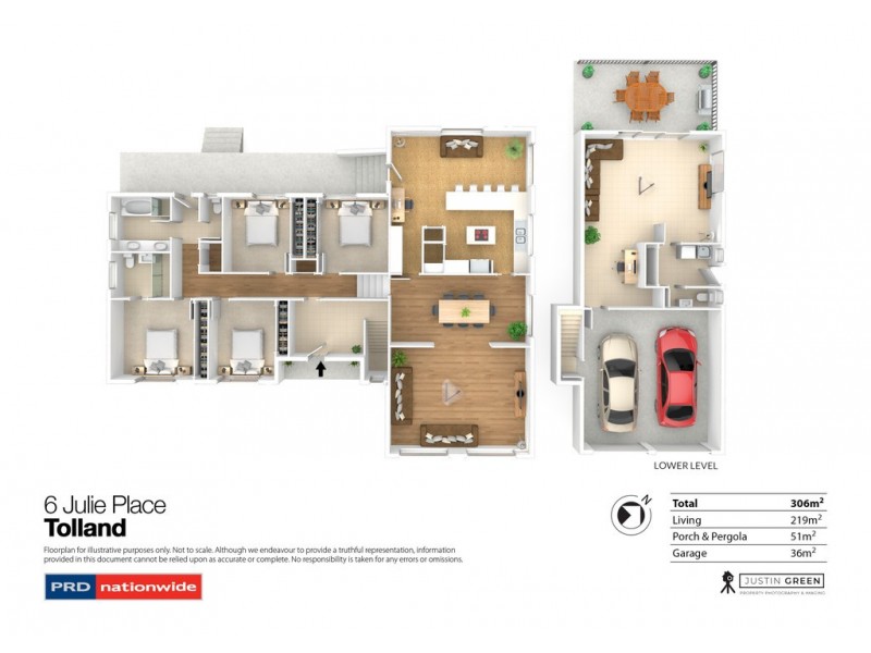 6 Julie Place, Tolland NSW 2650 Floorplan