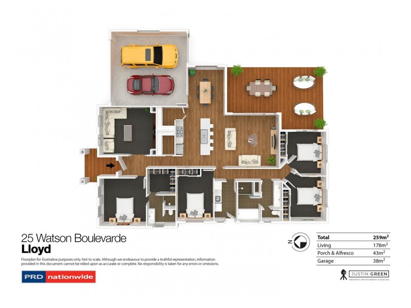 25 Watson Boulevard, Lloyd NSW 2650 Floorplan