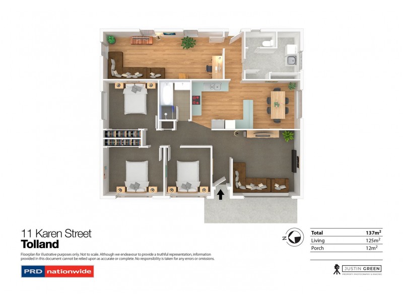 11 Karen Street, Tolland NSW 2650 Floorplan
