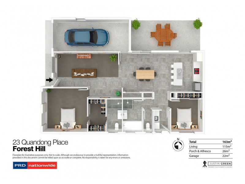 23 Quandong Place, Forest Hill NSW 2651 Floorplan