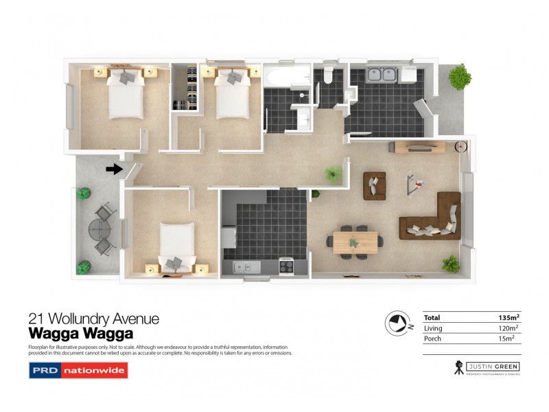 21 Wollundry Avenue, Wagga Wagga NSW 2650 Floorplan