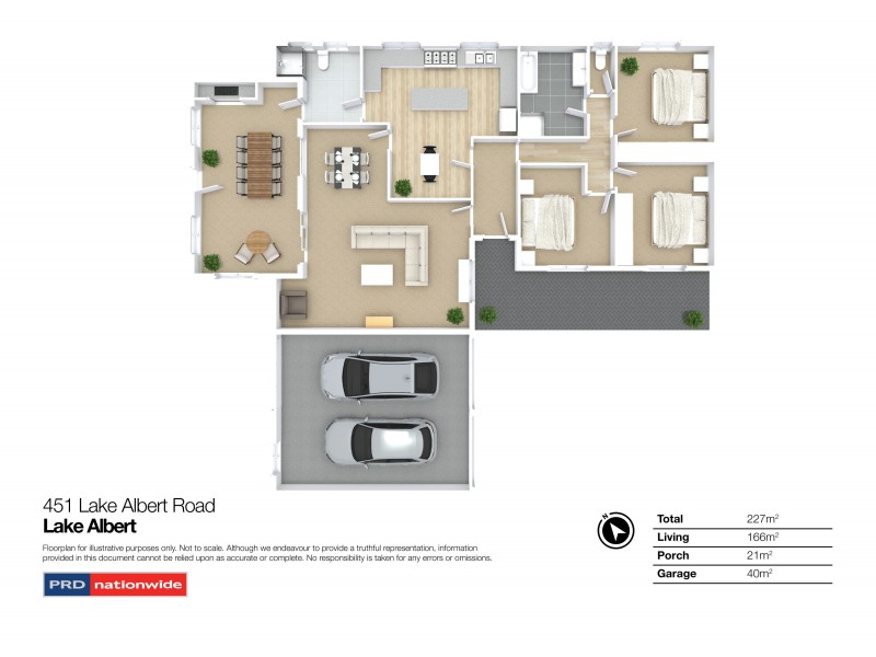 451 Lake Albert Road, Lake Albert NSW 2650 Floorplan