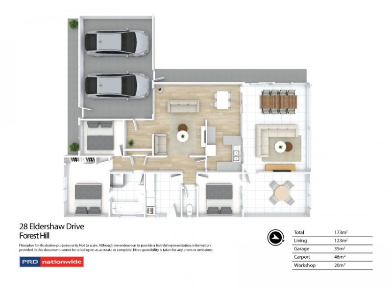 28 Eldershaw Drive, Forest Hill NSW 2651 Floorplan