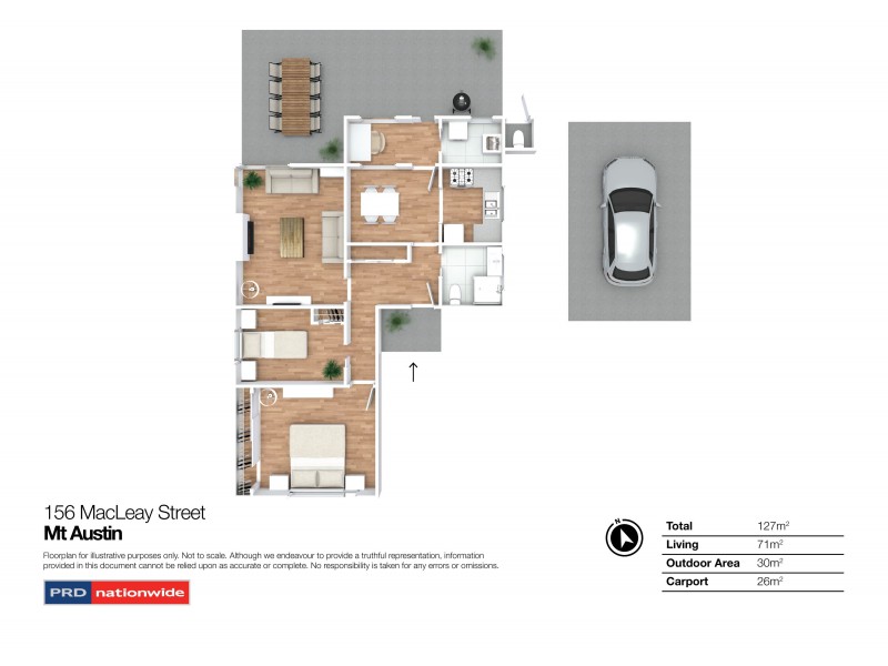 156 Macleay Street, Mount Austin NSW 2650 Floorplan