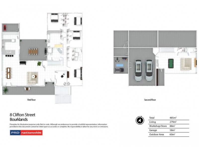8 Clifton Street, Bourkelands NSW 2650 Floorplan