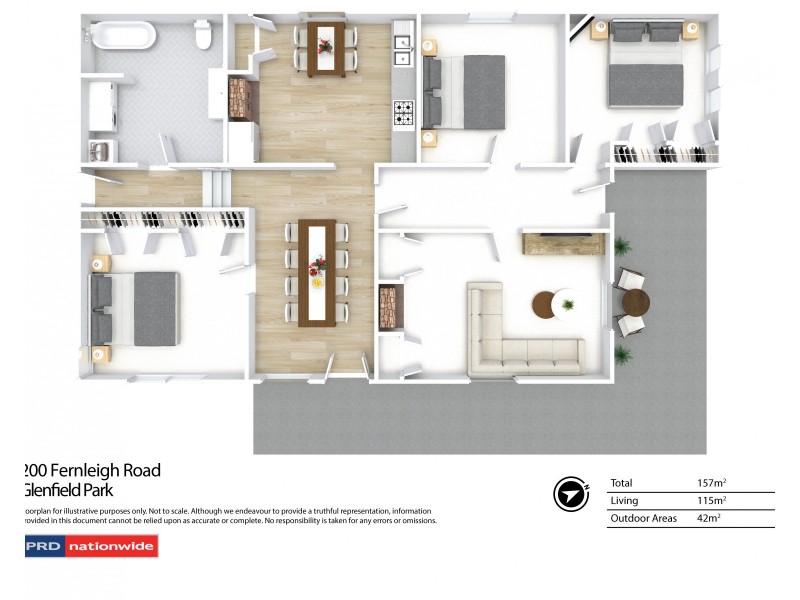 200 Fernleigh Road, Glenfield Park NSW 2650 Floorplan