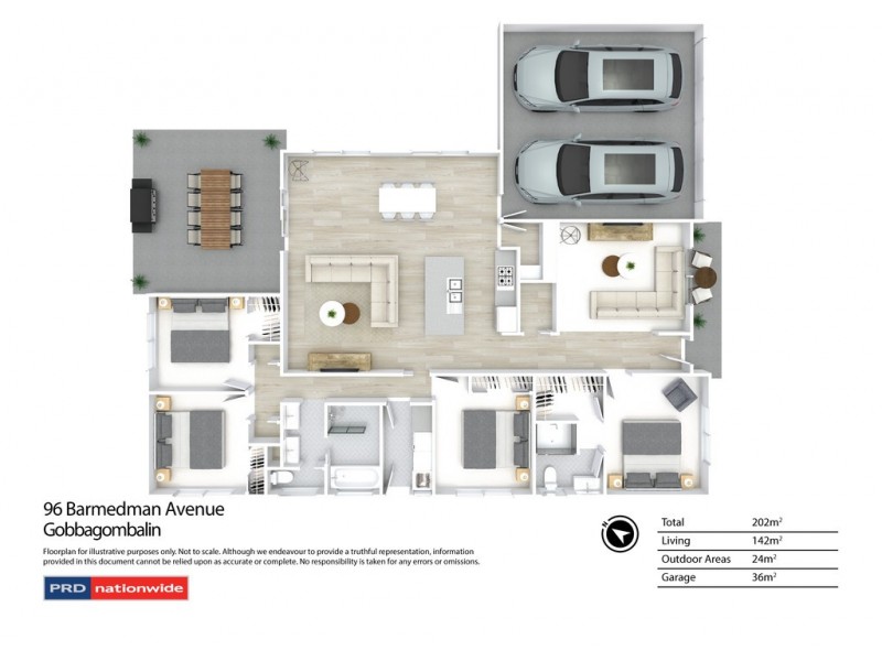 96 Barmedman Avenue, Gobbagombalin NSW 2650 Floorplan