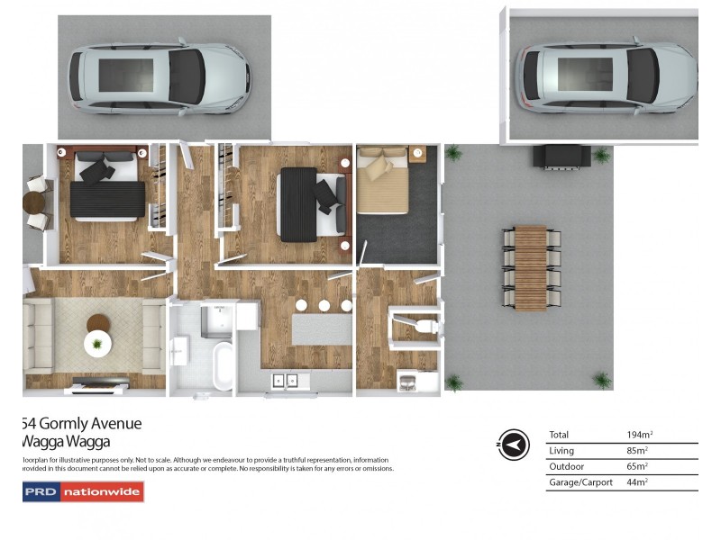 54 Gormly Avenue, Wagga Wagga NSW 2650 Floorplan