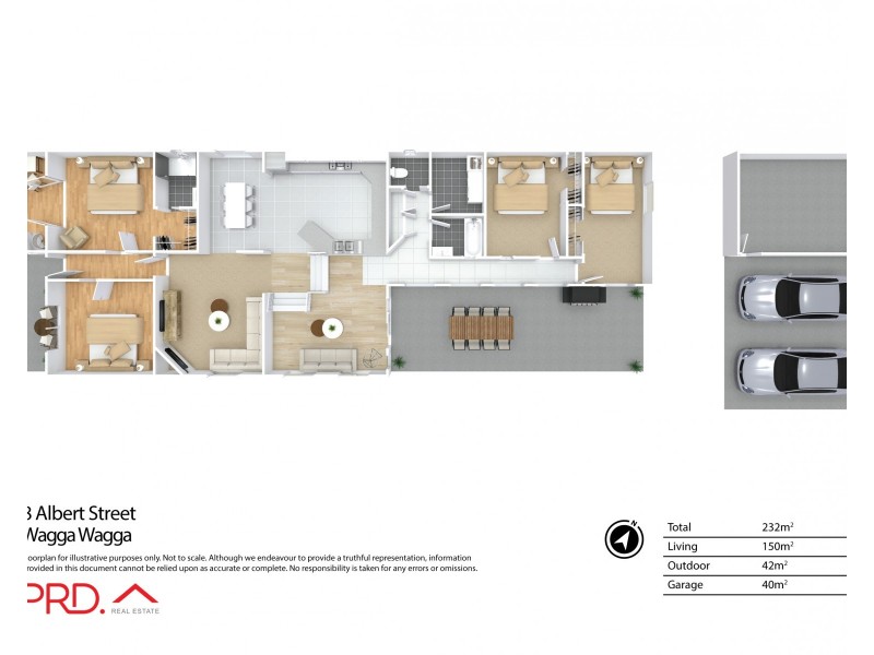 8 Albert Street, Wagga Wagga NSW 2650 Floorplan