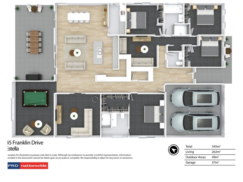45 Franklin Drive, Estella NSW 2650 Floorplan