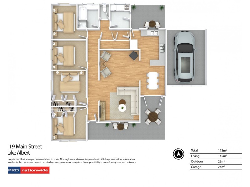 119 Main Street, Lake Albert NSW 2650 Floorplan