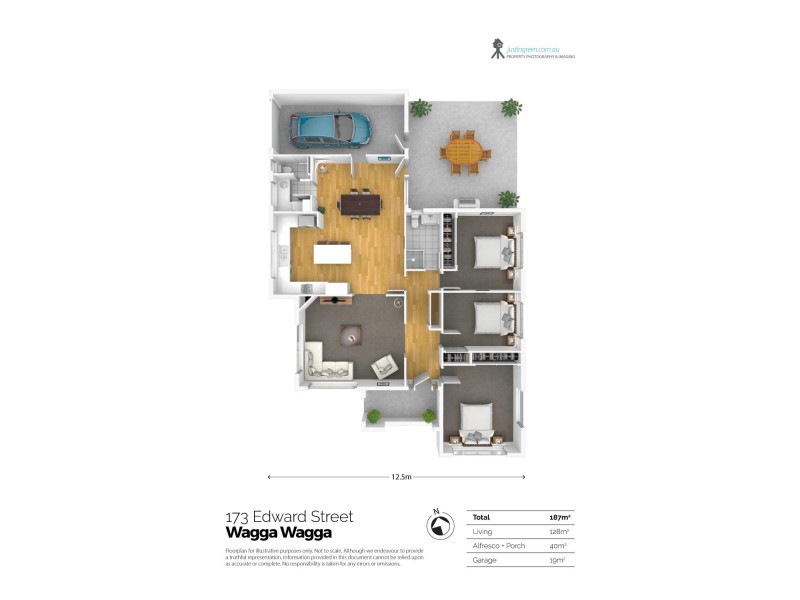 2/173 Edward Street, Wagga Wagga NSW 2650 Floorplan