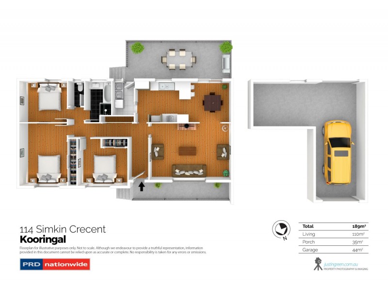 114 Simkin Crescent, Kooringal NSW 2650 Floorplan