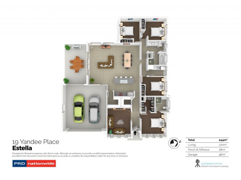19 Yandee Place, Estella NSW 2650 Floorplan