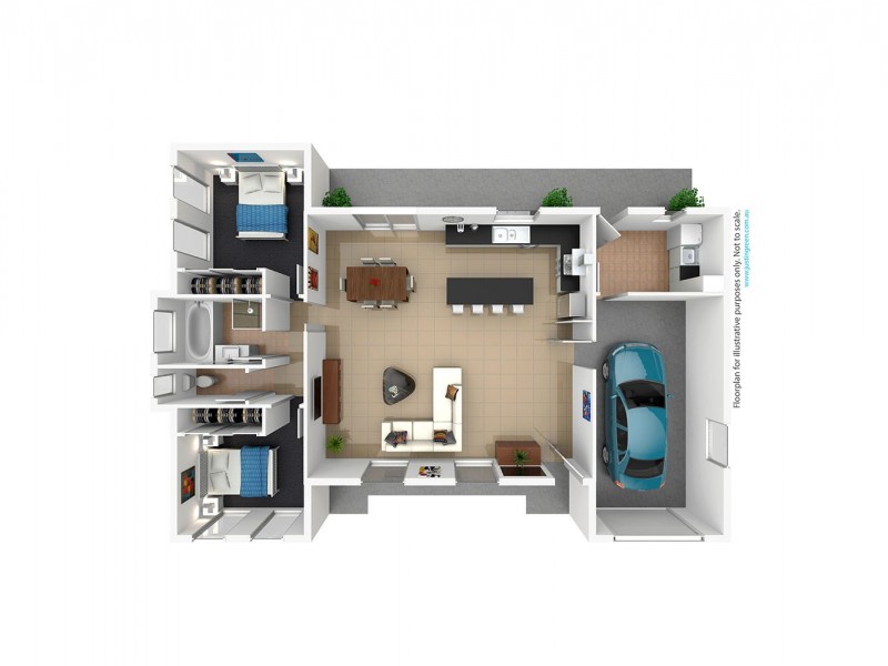 1/24 Hazelwood Drive, Forest Hill NSW 2651 Floorplan