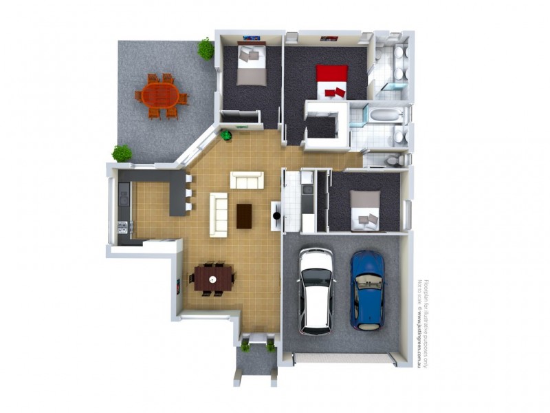 Unit 1/12 Trumper Street, Boorooma NSW 2650 Floorplan