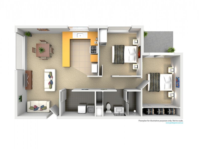 1/191 Tarcutta Street, Wagga Wagga NSW 2650 Floorplan