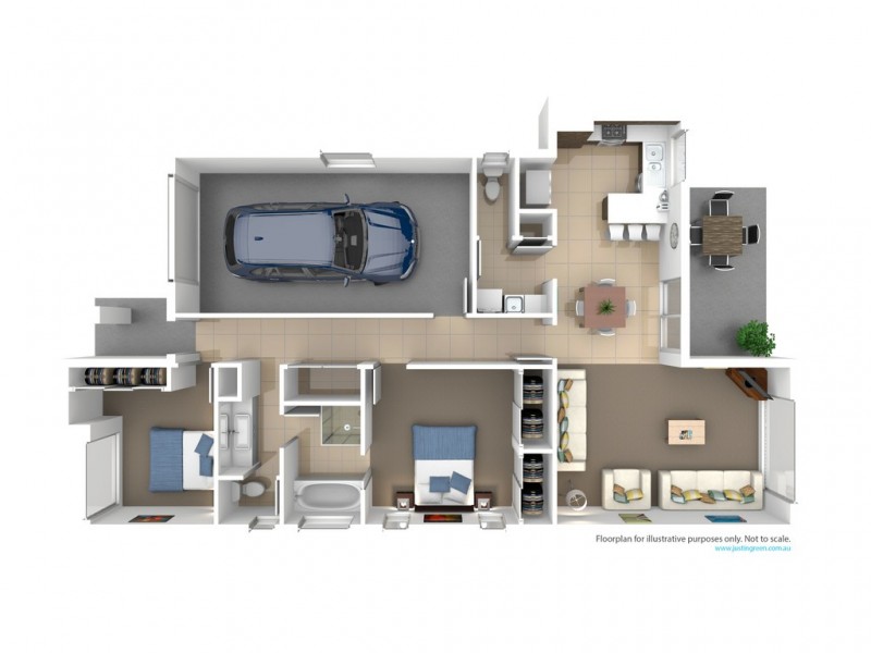1/30 Osterley Street, Bourkelands NSW 2650 Floorplan