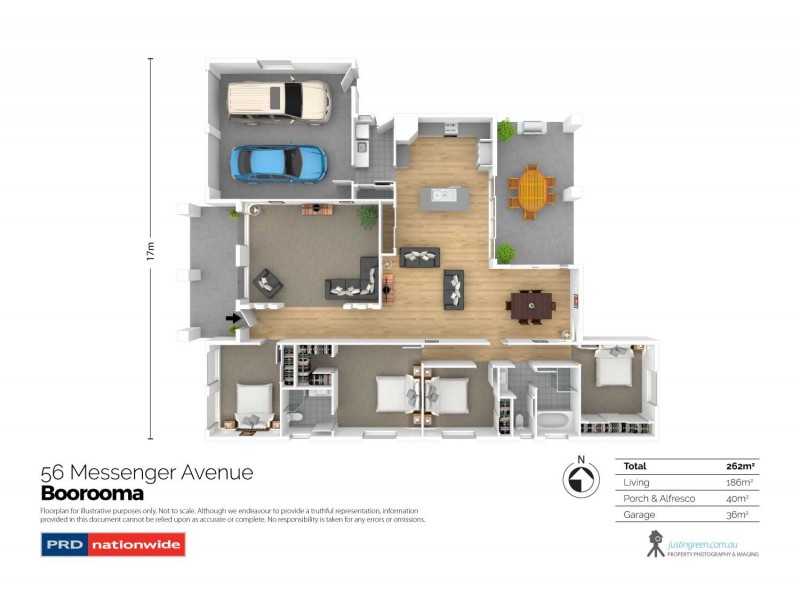 56 Messenger Avenue, Boorooma NSW 2650 Floorplan