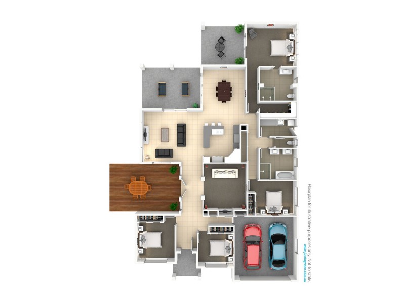 7 Kalmia Place, Springvale NSW 2650 Floorplan