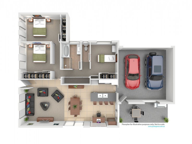 1/14 Willang Crescent, Glenfield Park NSW 2650 Floorplan