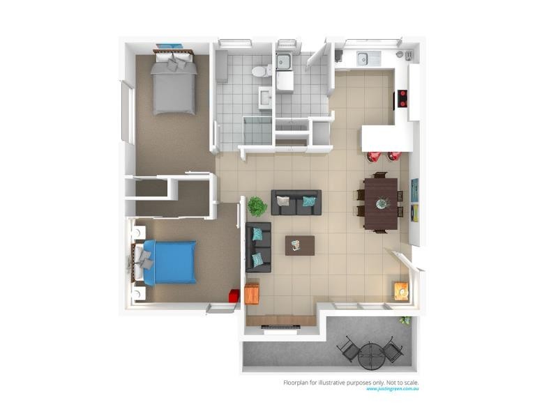 1/12 Salmon Street, Wagga Wagga NSW 2650 Floorplan