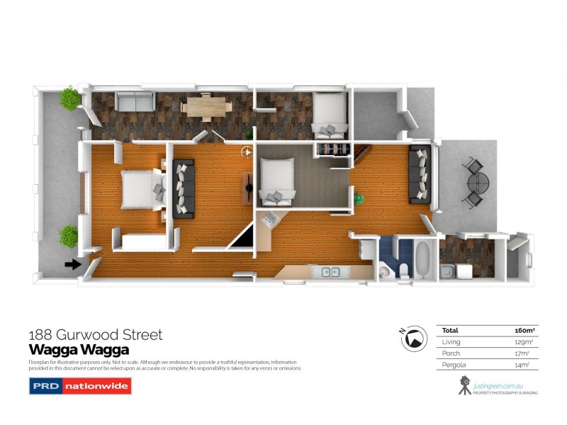 188 Gurwood Street, Wagga Wagga NSW 2650 Floorplan