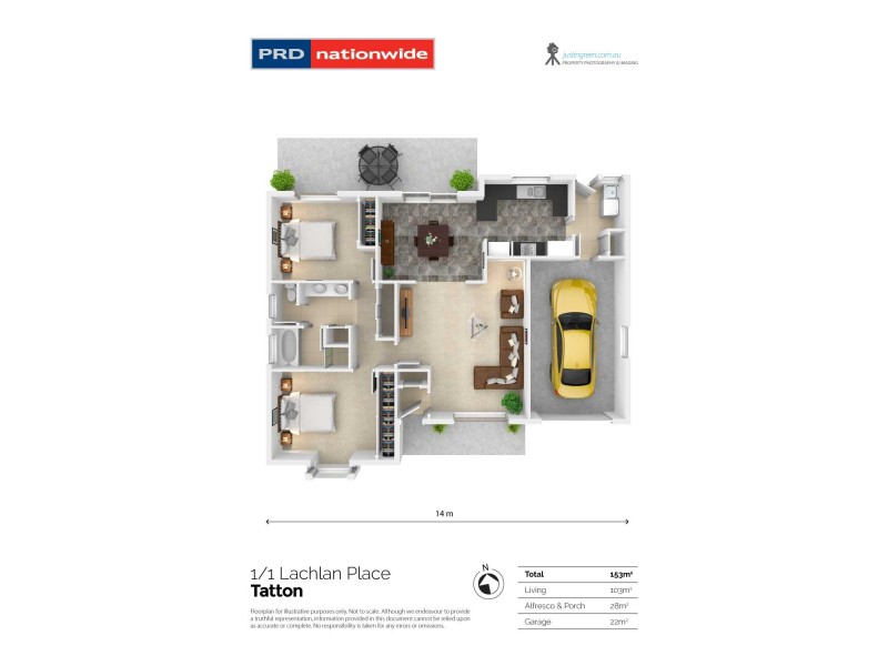 1/1 Lachlan Place, Tatton NSW 2650 Floorplan