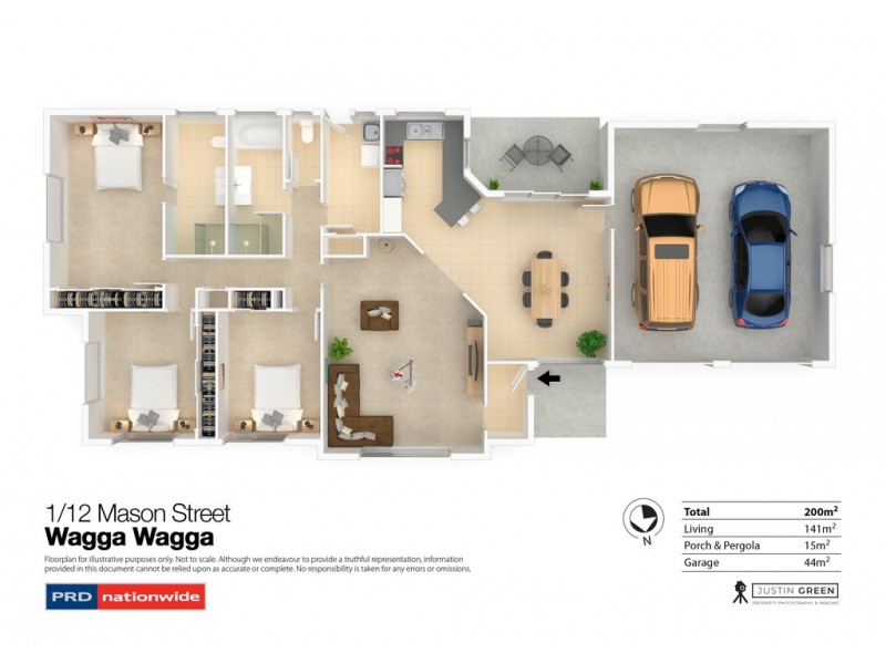 1/12 Mason Street, Wagga Wagga NSW 2650 Floorplan